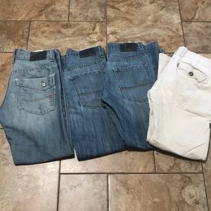 4 pairs Levis. Size 12 youth.